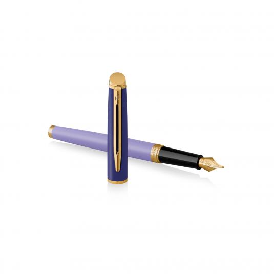 Stylo plume Waterman Acier chromé brillant plume fine : Chez  Rentreediscount Fournitures scolaires