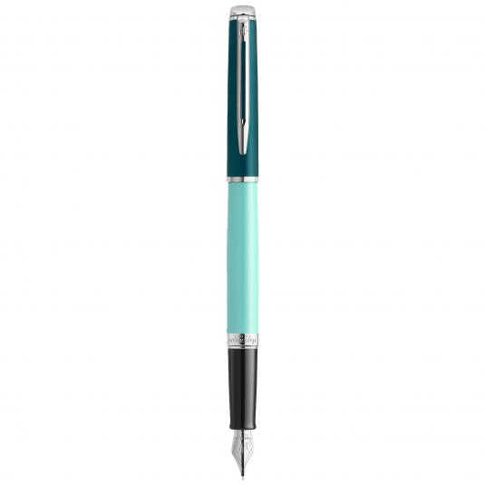 Stylo Plume Waterman Exception Slim - Noir et Plaqué Or - S0636940 - Iguana  Sell FR