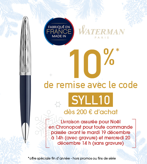 Stylo plume Waterman Expert Deluxe Métallique Bleu CT | Stylo Waterman