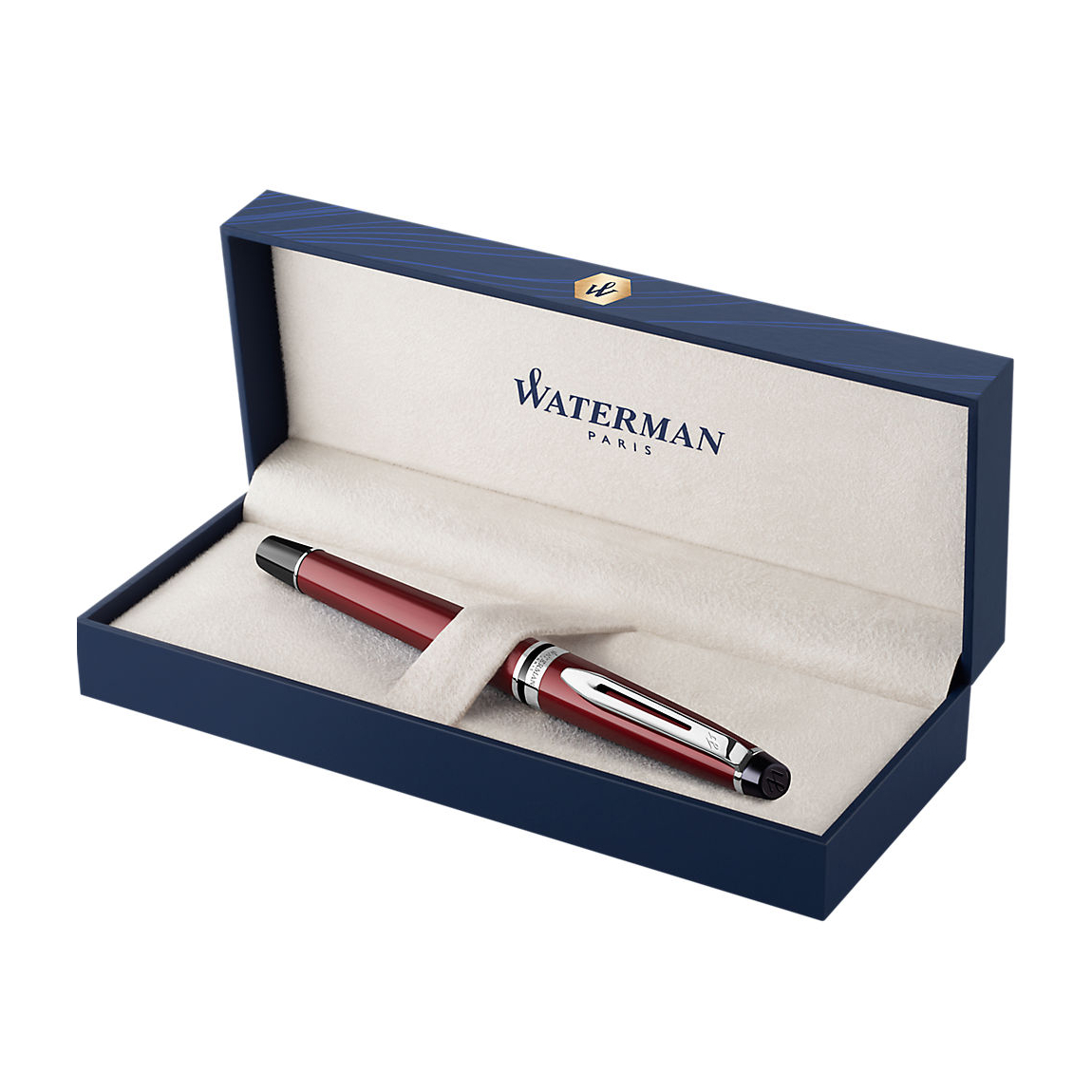 Stylo plume Waterman Expert Rouge Foncé CT