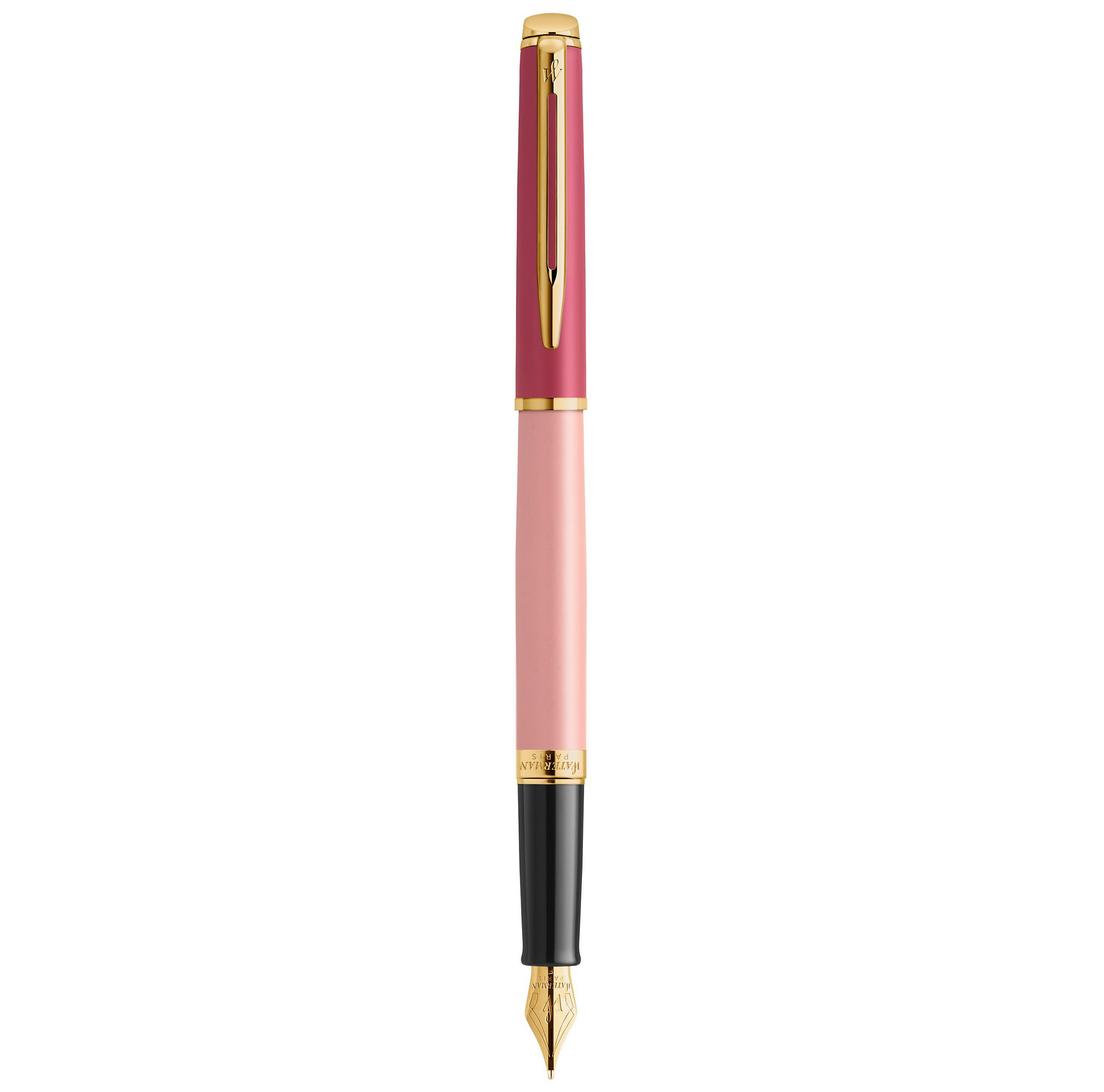 Stylo plume Waterman Hémisphère Colour Blocking laque rose clair GT Stylo Waterman