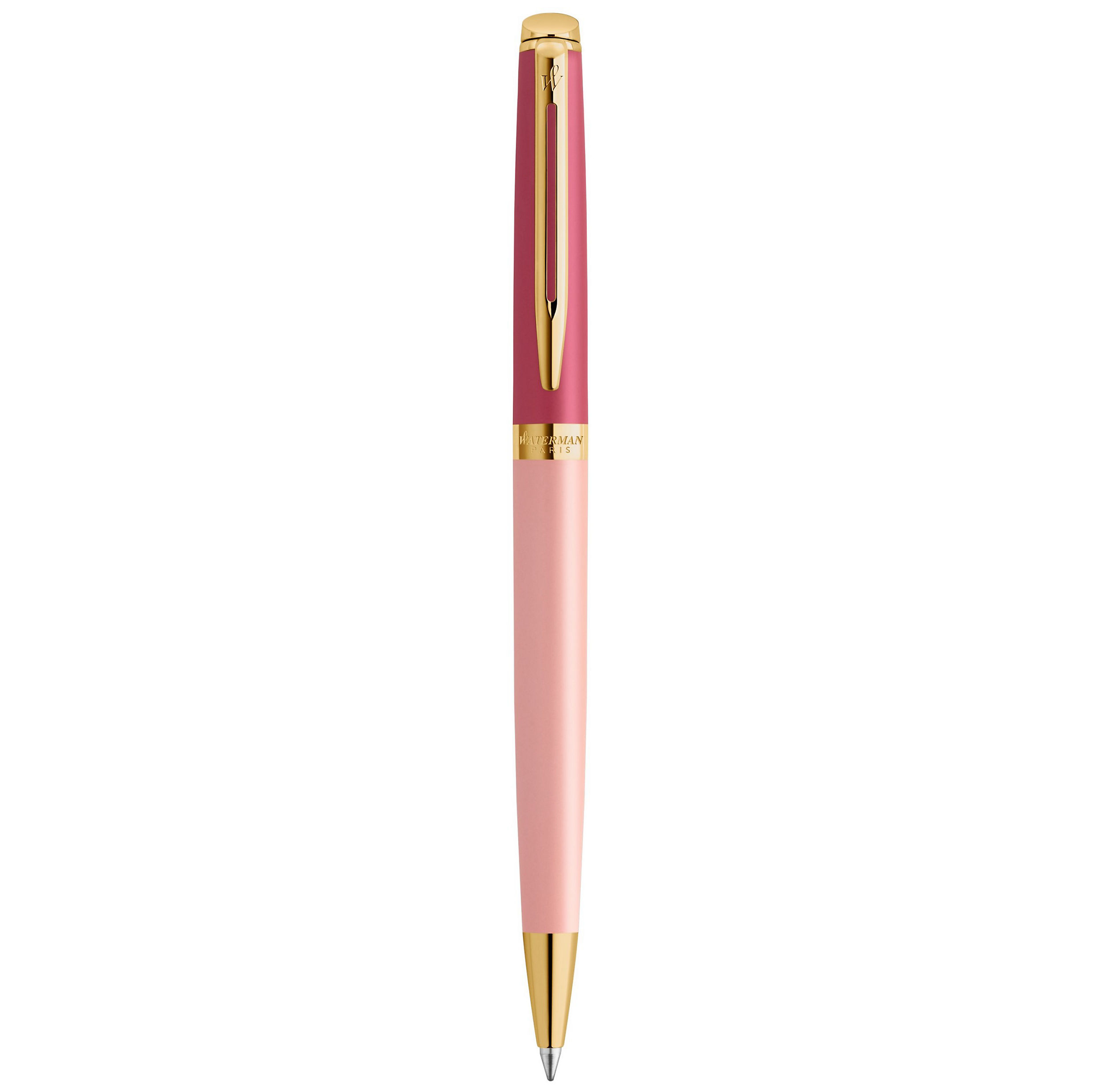 Stylo bille Waterman Hémisphère Colour Blocking rose clair GT