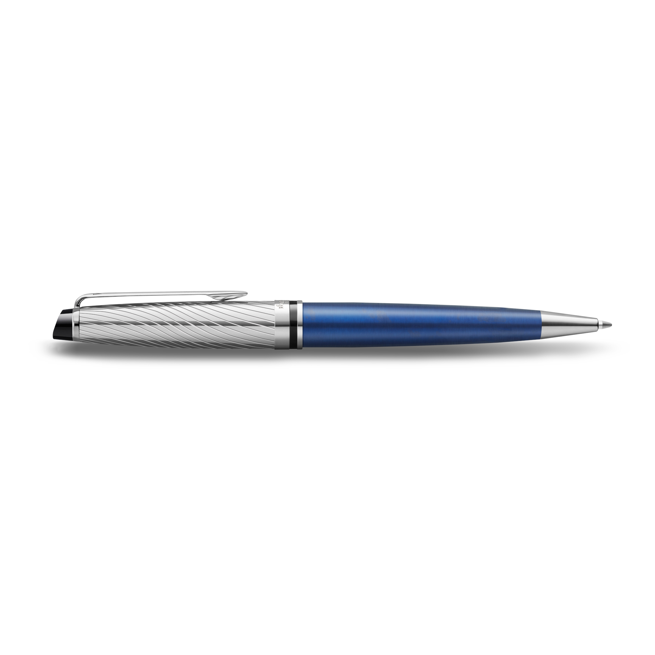 Stylo bille Waterman Expert Deluxe Métallique Bleu CT