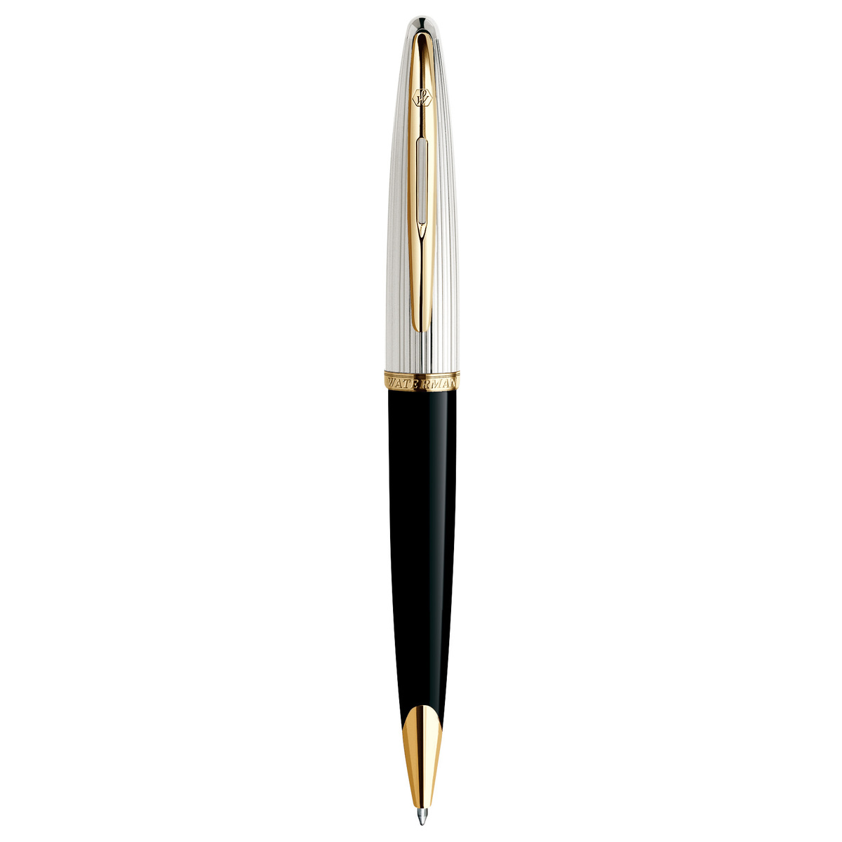 Stylo bille Waterman Carène Deluxe noir GT