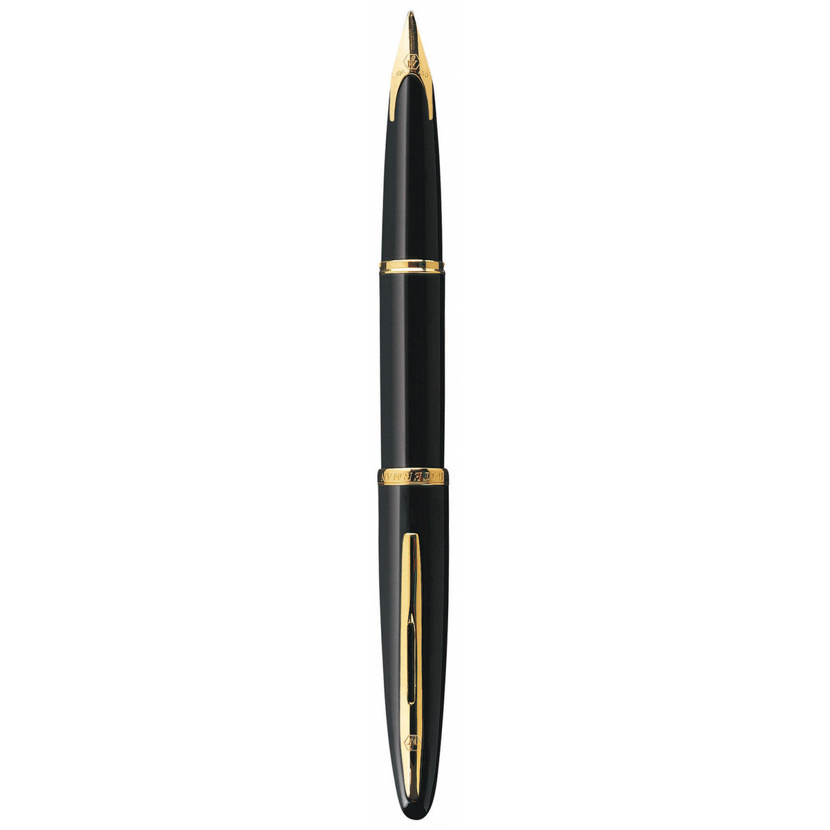 Stylo plume Waterman Carène laque noire GT