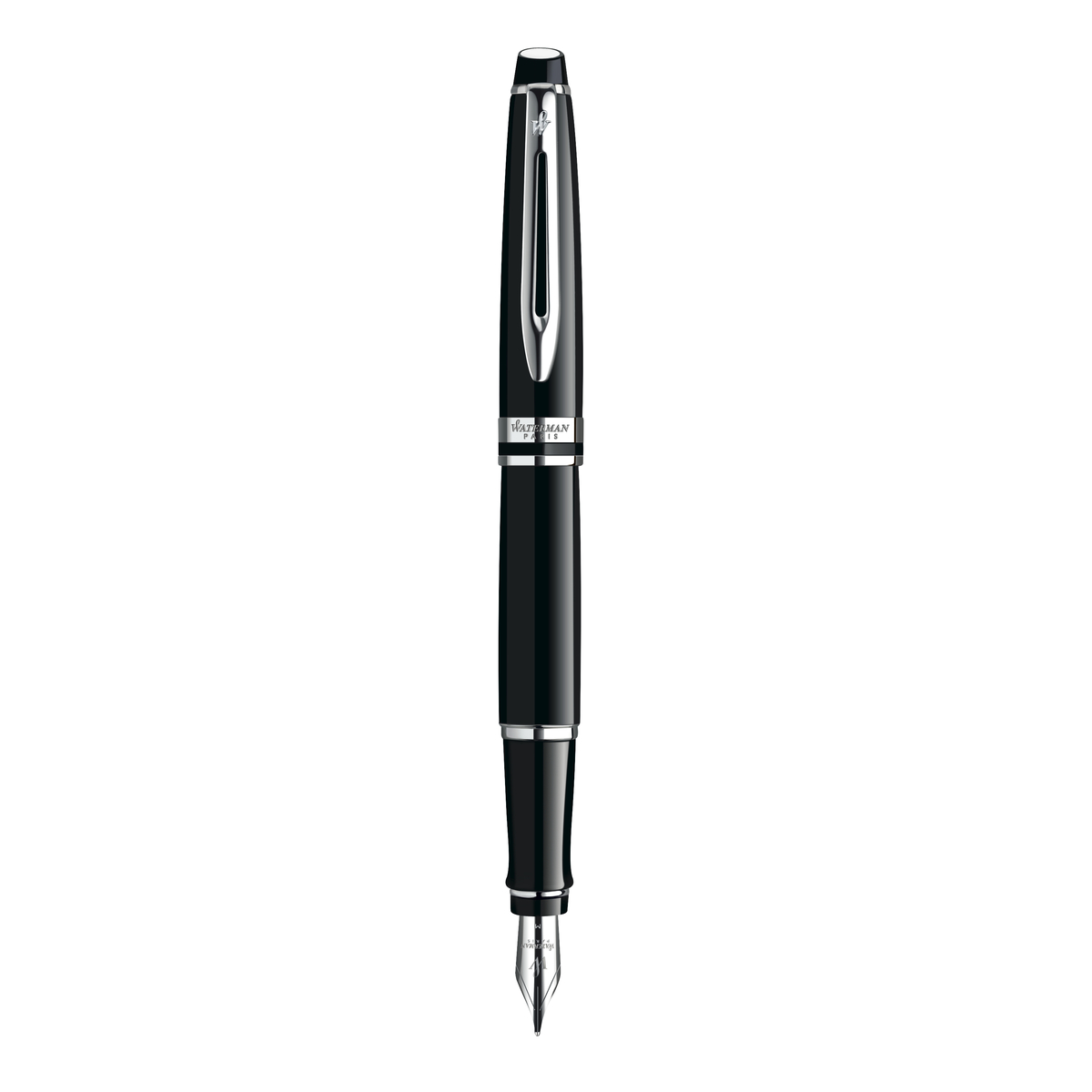 Stylo plume de luxe - Plume moyenne - Cadeau d'affaires - Stylo à encre  noire dorée - Smooth Write