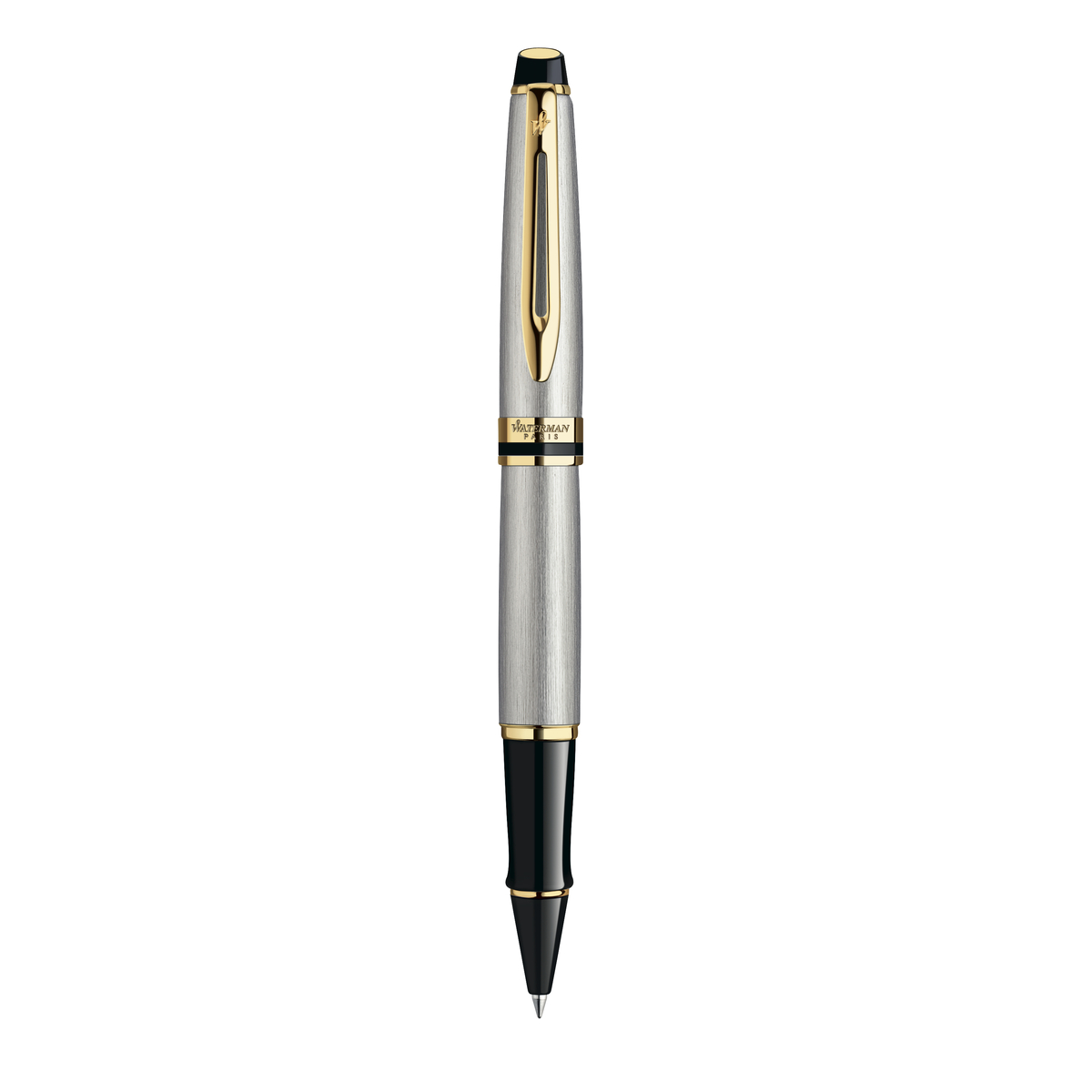 Stylo Roller Waterman Expert Chromé Satiné Gt - Stylo roller 